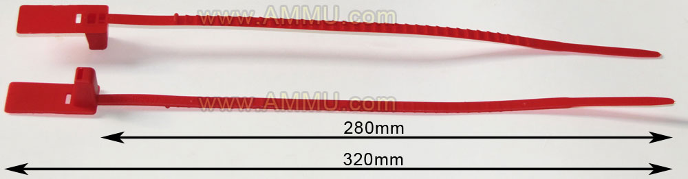 Plastic wire security seal
