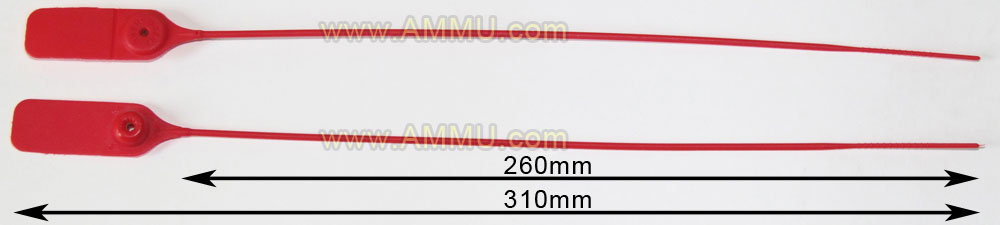 Plastic wire security seal