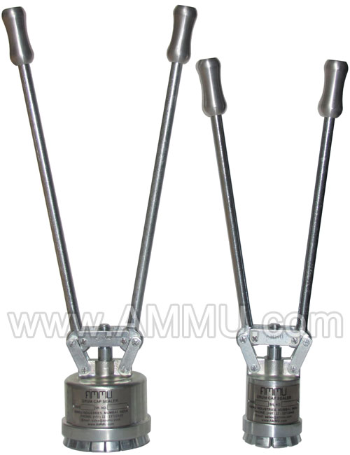 Manual drum capseal crimping tool