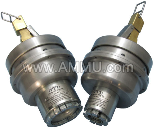 Pneumatic drum capseal crimping tool